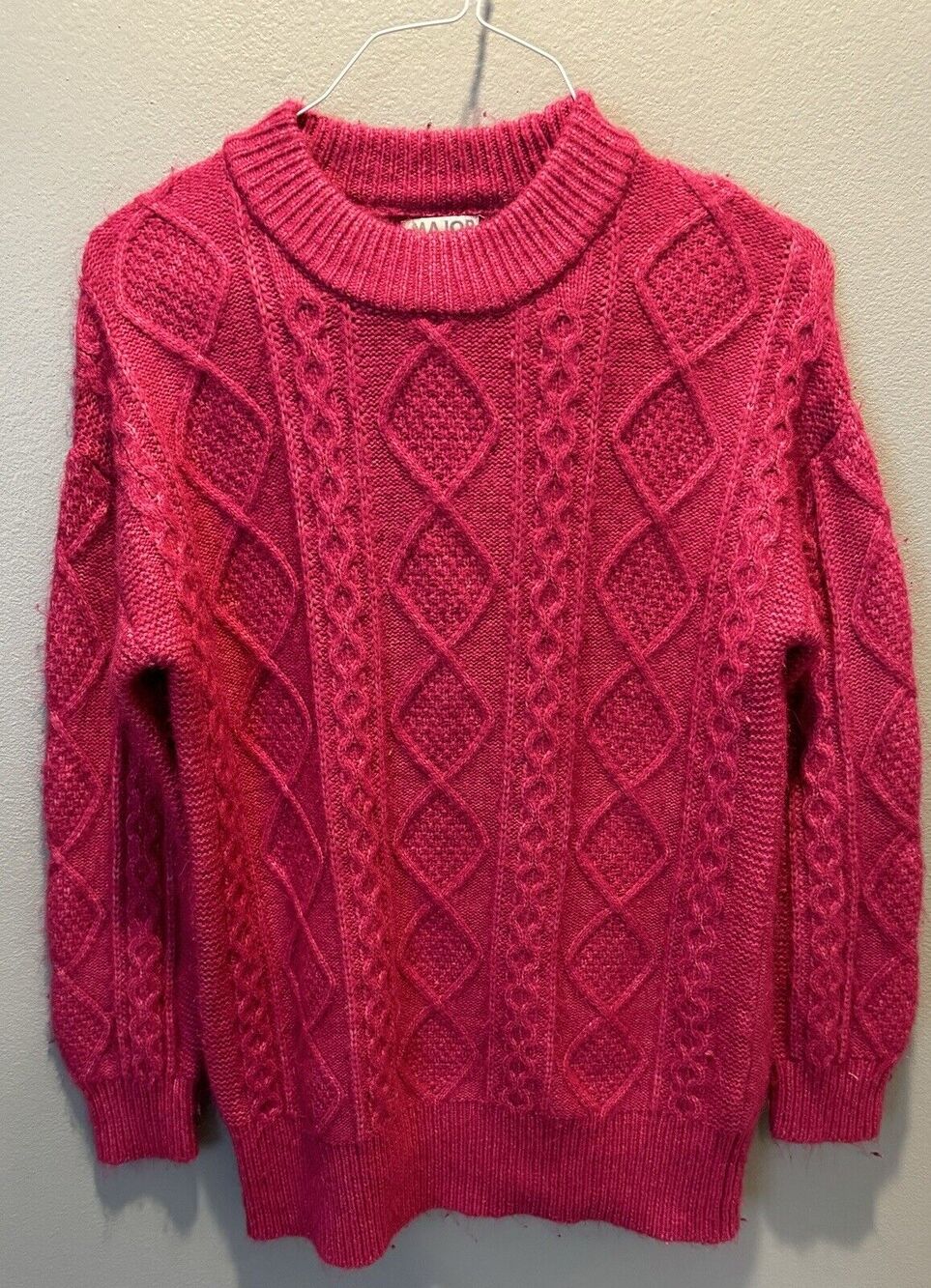 Major Label Group Pink Sweater Women’s Size S